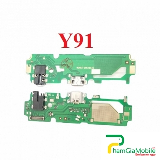 Thay Cụm Sạc, Chui Sạc Vivo Y91 Sạc Chập Chờn, Không Vào Pin